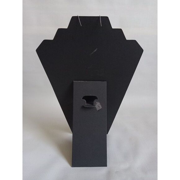 Silver Toned Cutout Arabesque Pattern Thin Metal Teardrop Dangle Drop Earrings - Picture 2 of 7